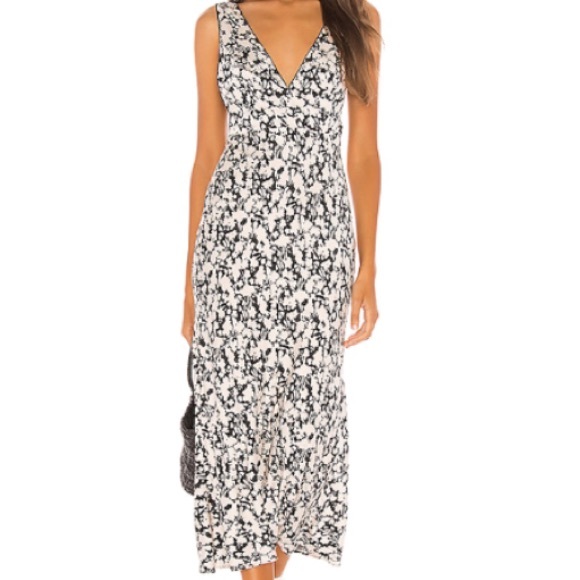 SOLD 🛍 Free People Ohh La La Bias Midi Dress - Picture 6 of 6